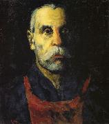 Kazimir Malevich Portrait of a Man oil painting artist